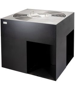 Feuerstelle CUBO PRO schwarz